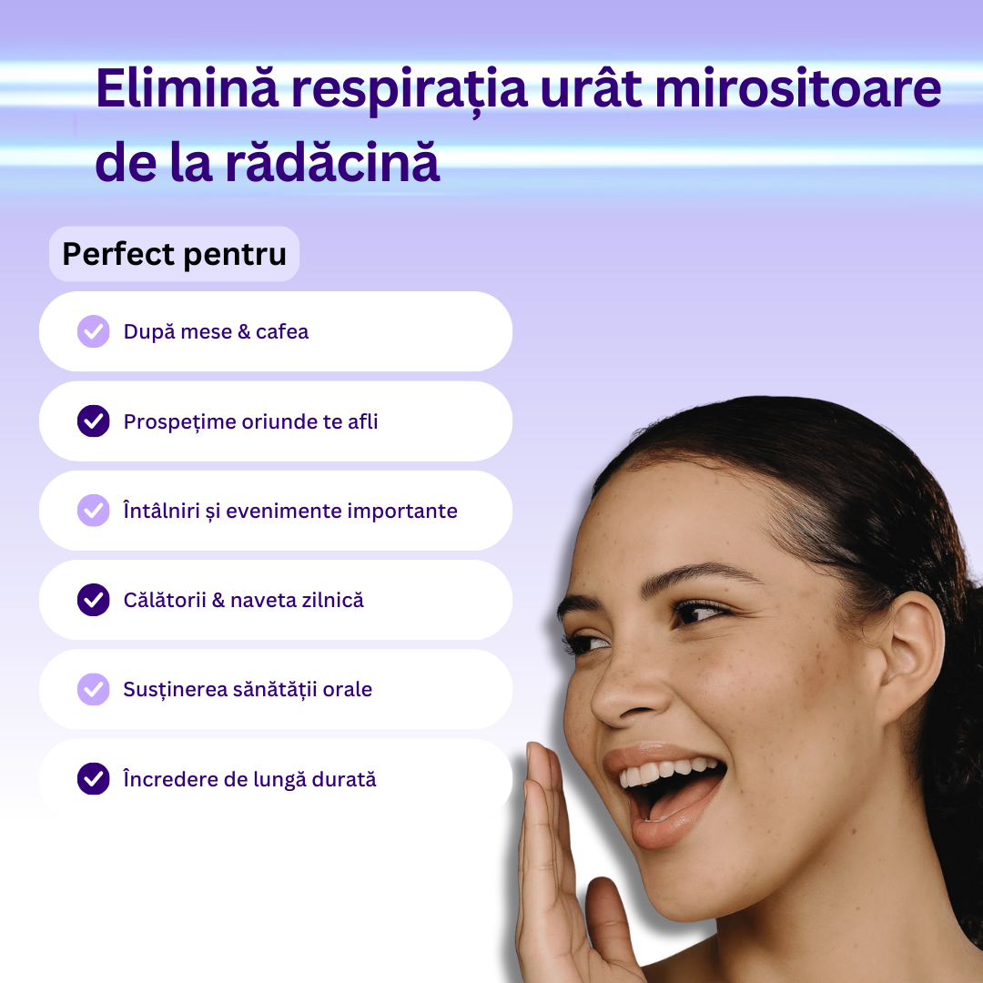 Spray probiotic pentru respirație
