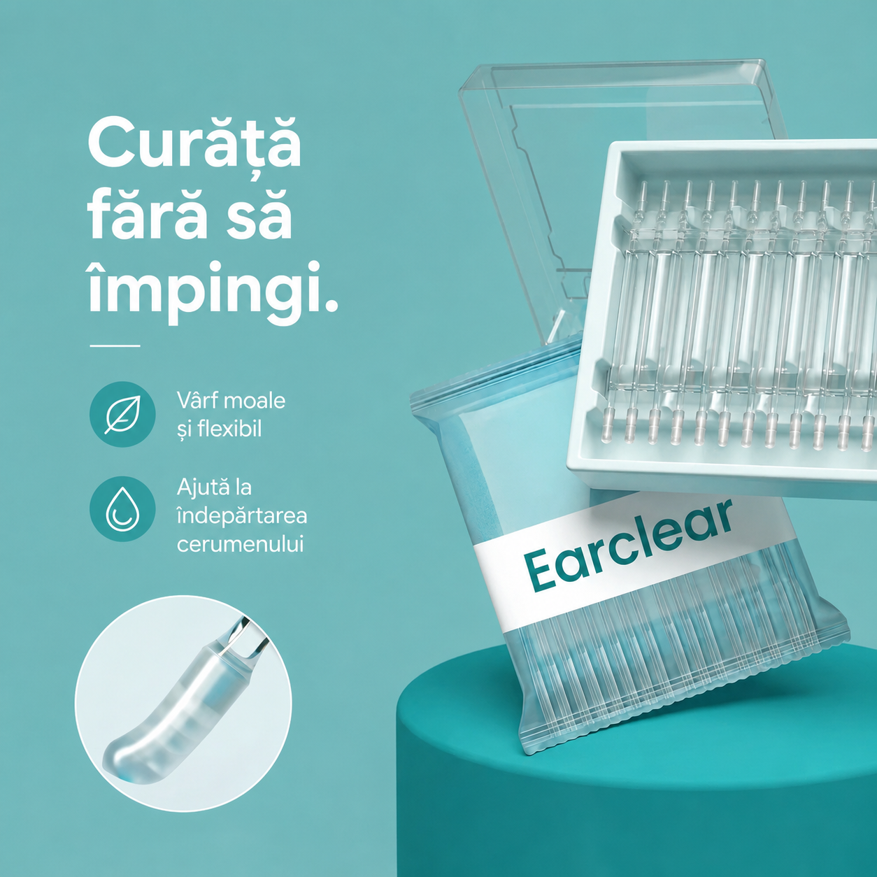 Betisoare pentru curatarea urechilor
