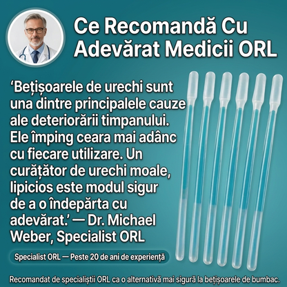 Betisoare pentru curatarea urechilor